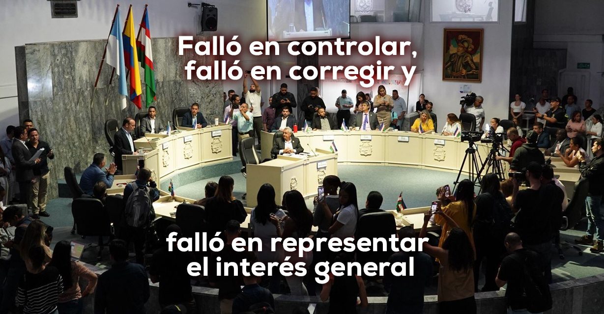 El concejo de Cali: dos años en deuda (2024–2025)