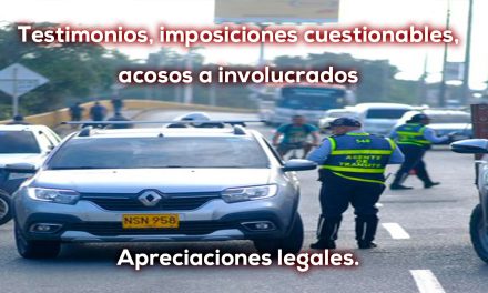 Comparendos, persecuciones, multas Cali