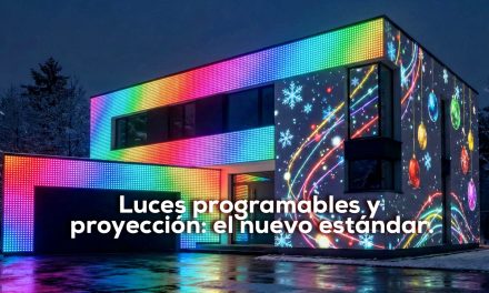Pixel LED y video mapping: la nueva estética navideña