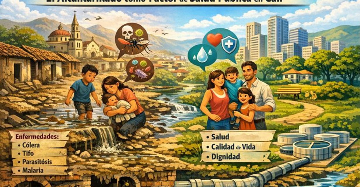 El alcantarillado como factor de salud pública en Cali