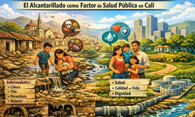 El alcantarillado como factor de salud pública en Cali