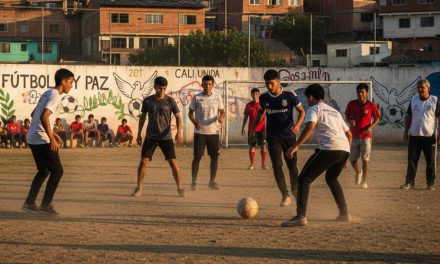 El balón contra el fusil, la cancha como refugio en Cali