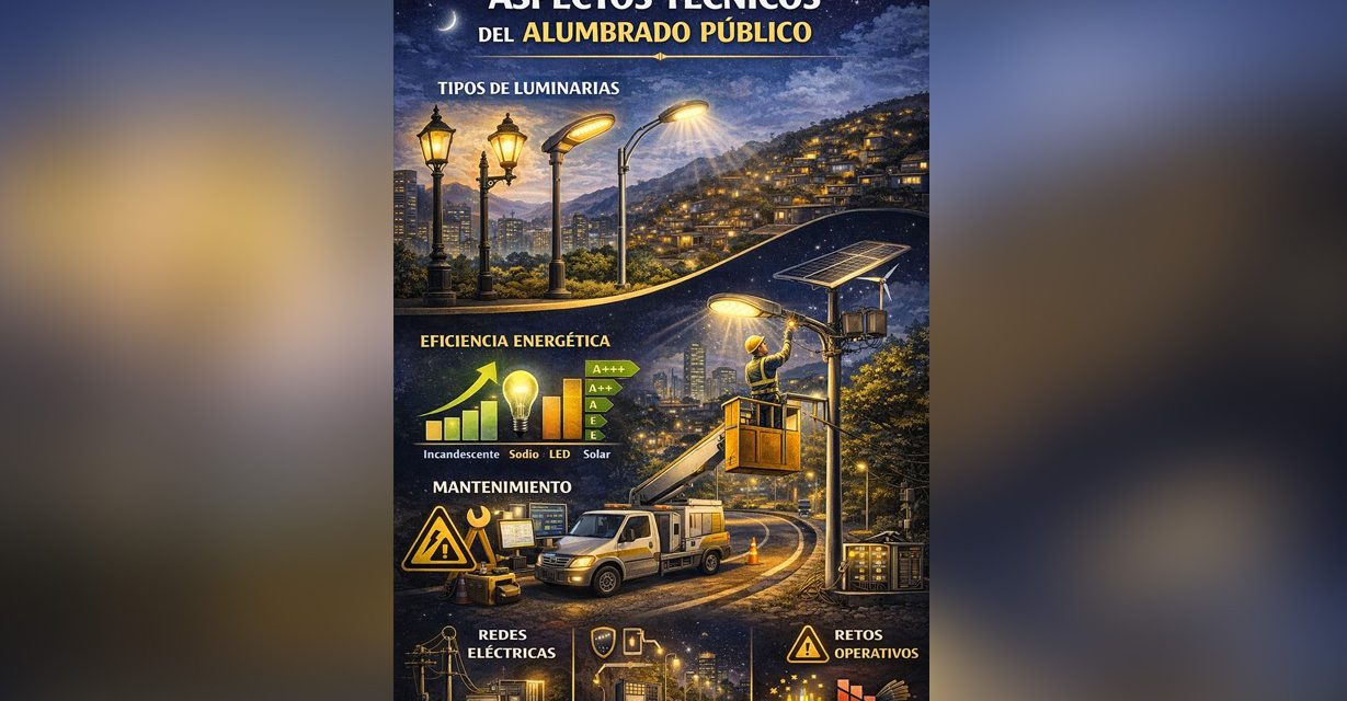 Aspectos técnicos del alumbrado público