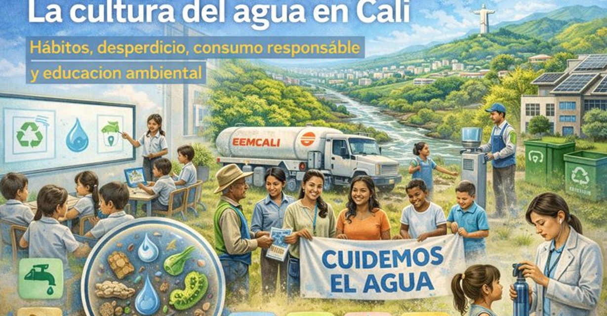 La cultura del agua en Cali: hábitos, desperdicio, consumo responsable y educación ambiental