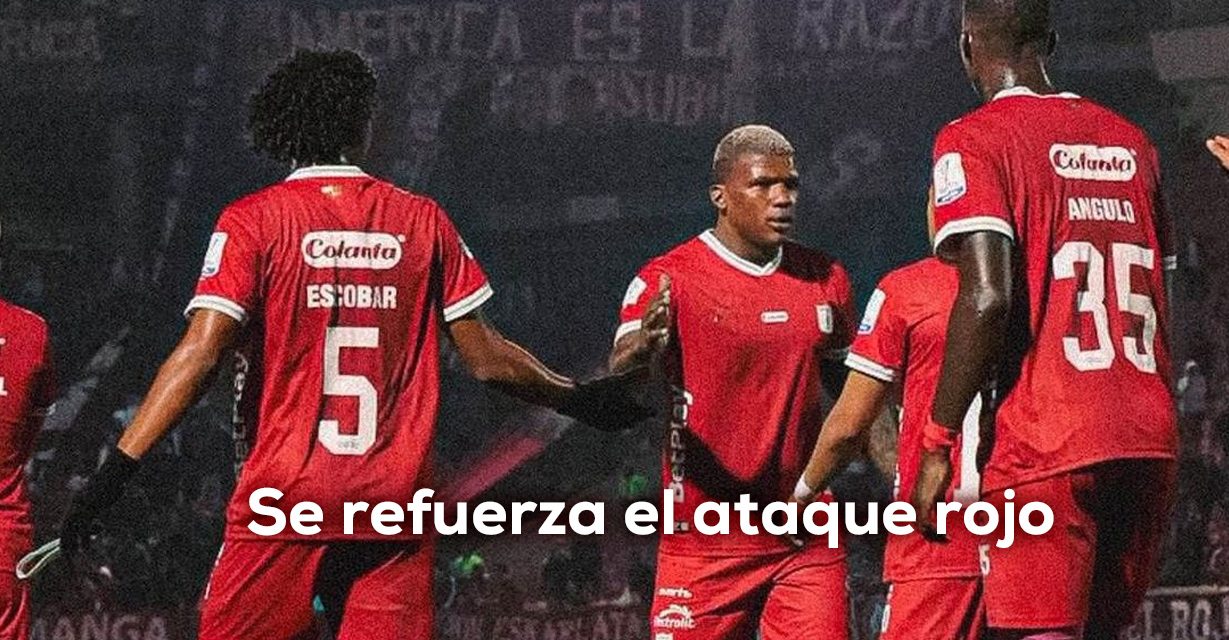 América asegura un nuevo goleador