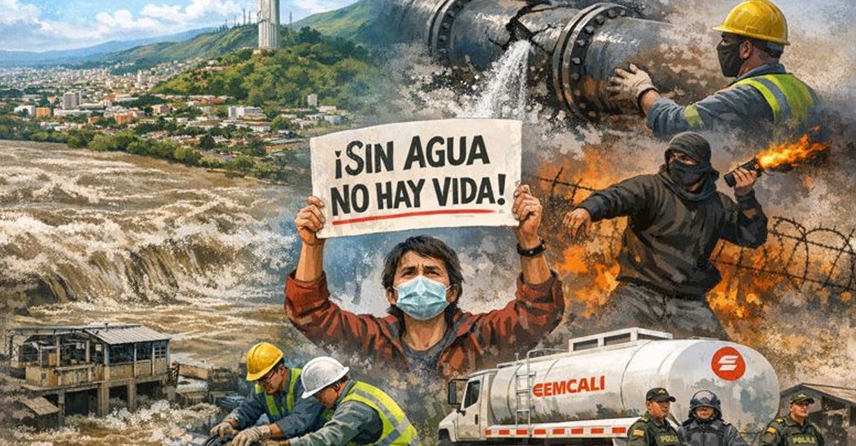 El agua en Cali como desafío de gestión pública: crisis, cortes y aprendizajes