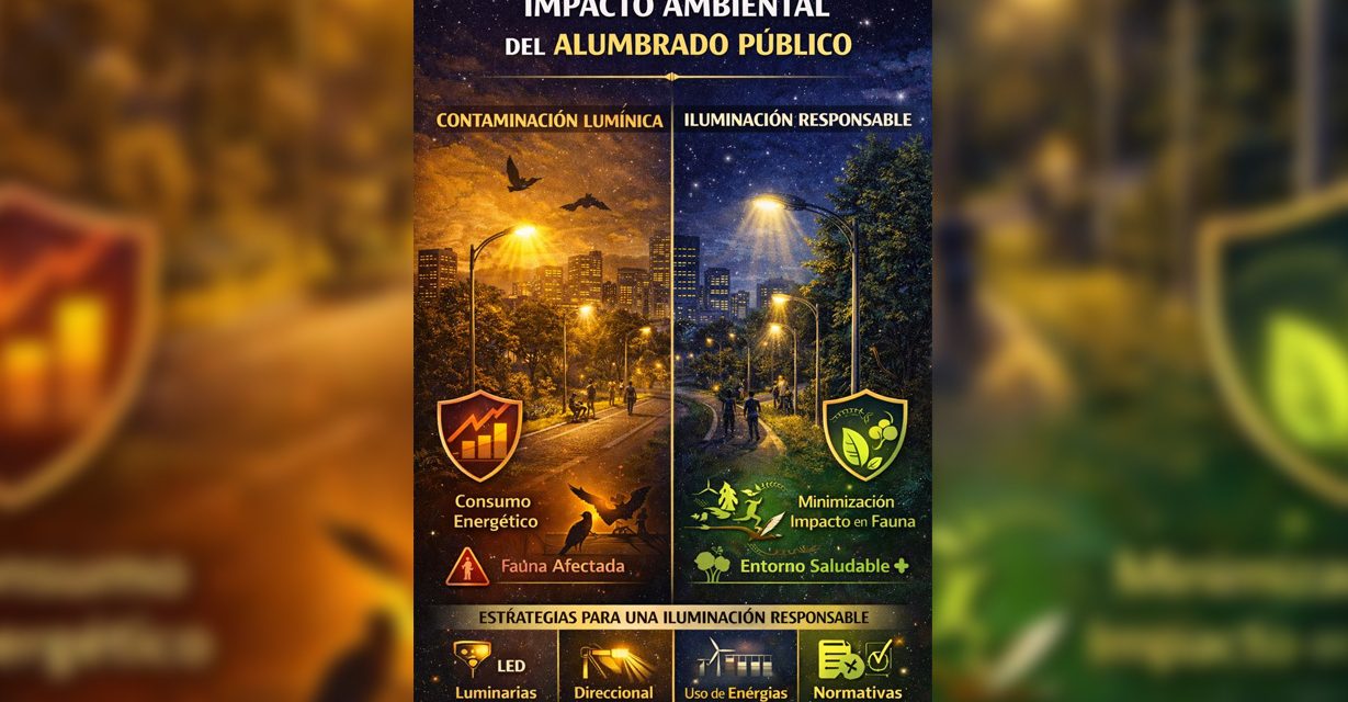 Impacto ambiental del alumbrado público