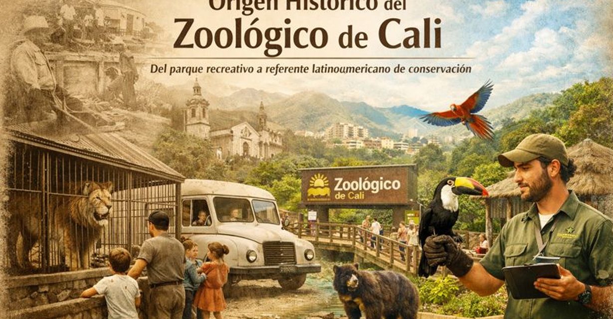 Origen histórico del Zoológico de Cali: del parque recreativo a referente latinoamericano de conservación