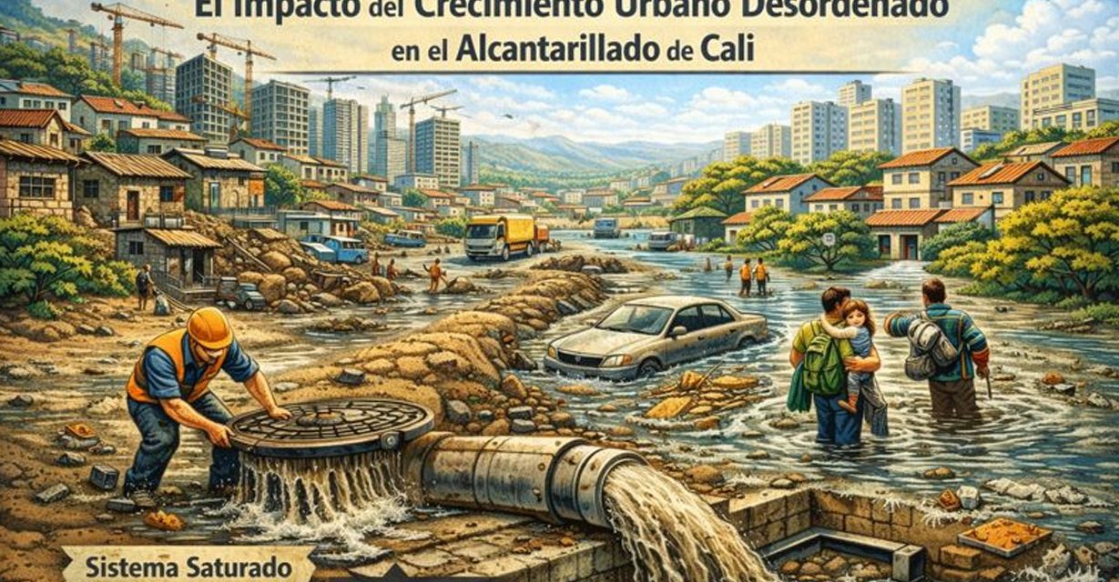 El impacto del crecimiento urbano desordenado en el alcantarillado de Cali