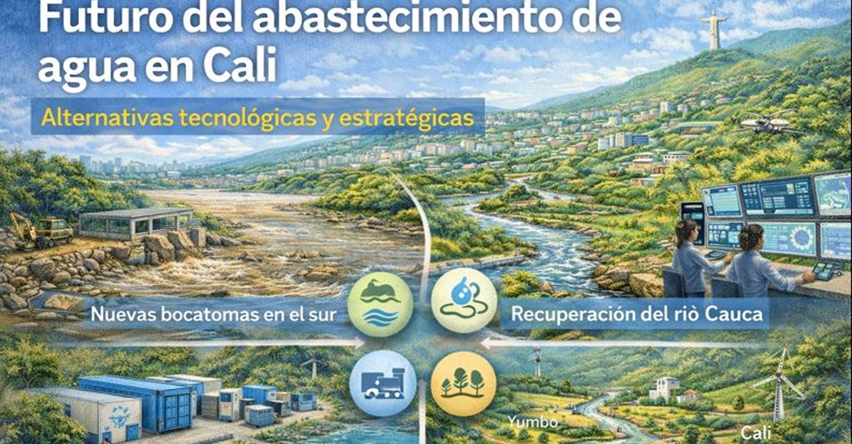 Futuro del abastecimiento de agua en Cali: alternativas tecnológicas y estratégicas