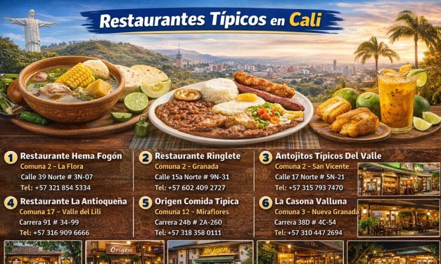 Restaurantes Típicos en Cali: Guía gastronómica por comunas para turistas