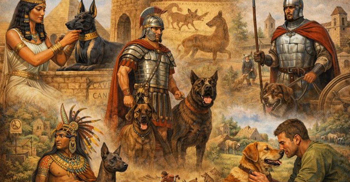 El perro en las civilizaciones antiguas: simbolismo, trabajo y protección