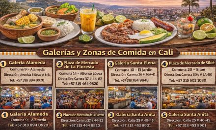 Galerías y Zonas de Comida en Cali: Guía por comunas para visitantes