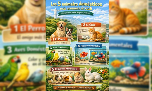 Los 5 animales domésticos más comunes en Cali