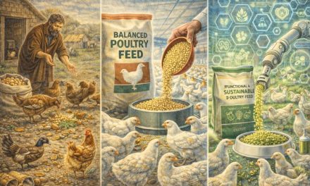 Alimentación de las aves domésticas a través del tiempo