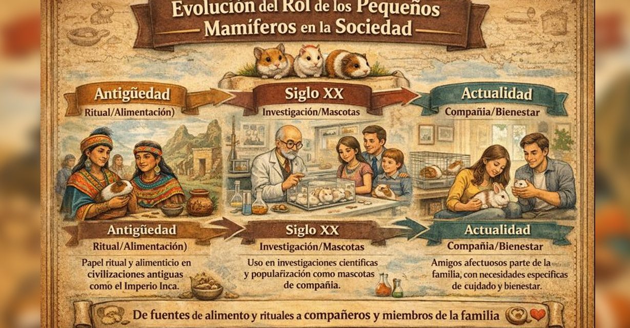 Evolución del rol de los pequeños mamíferos en la sociedad