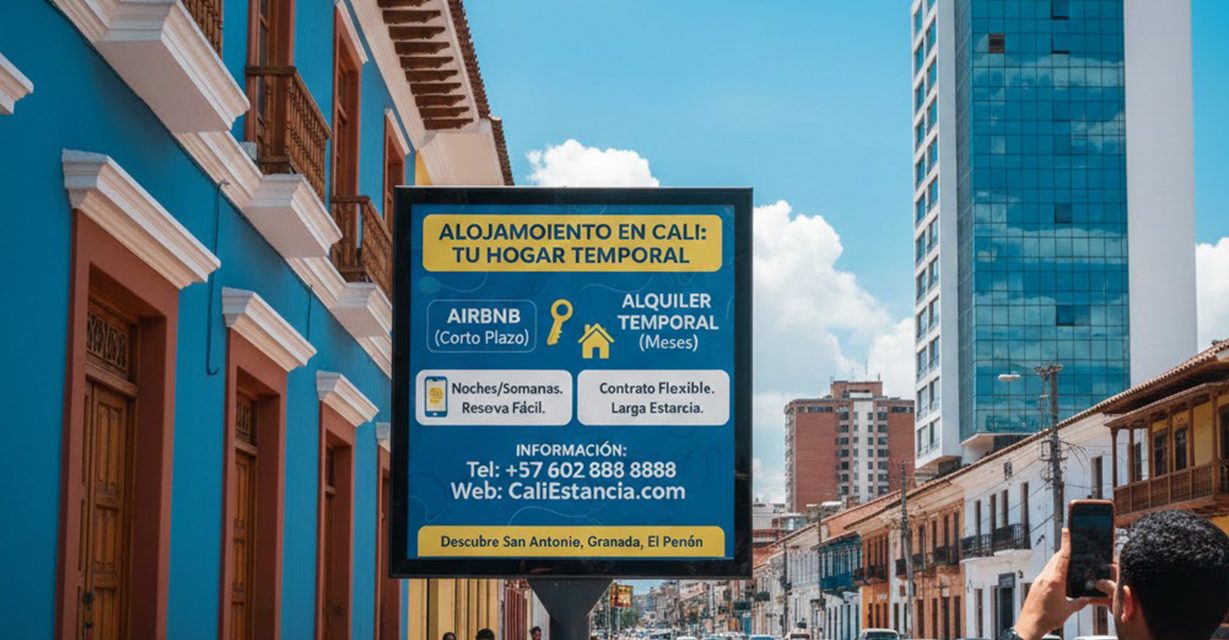 Guía de Hospedaje en Cali: Airbnb vs. Alquiler Temporal