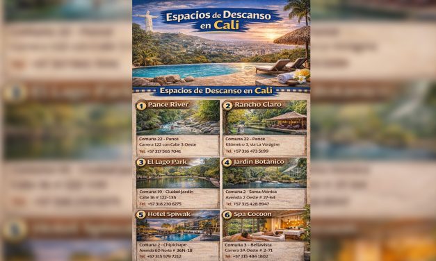Espacios de Descanso en Cali: Parques, zonas verdes y miradores por comunas
