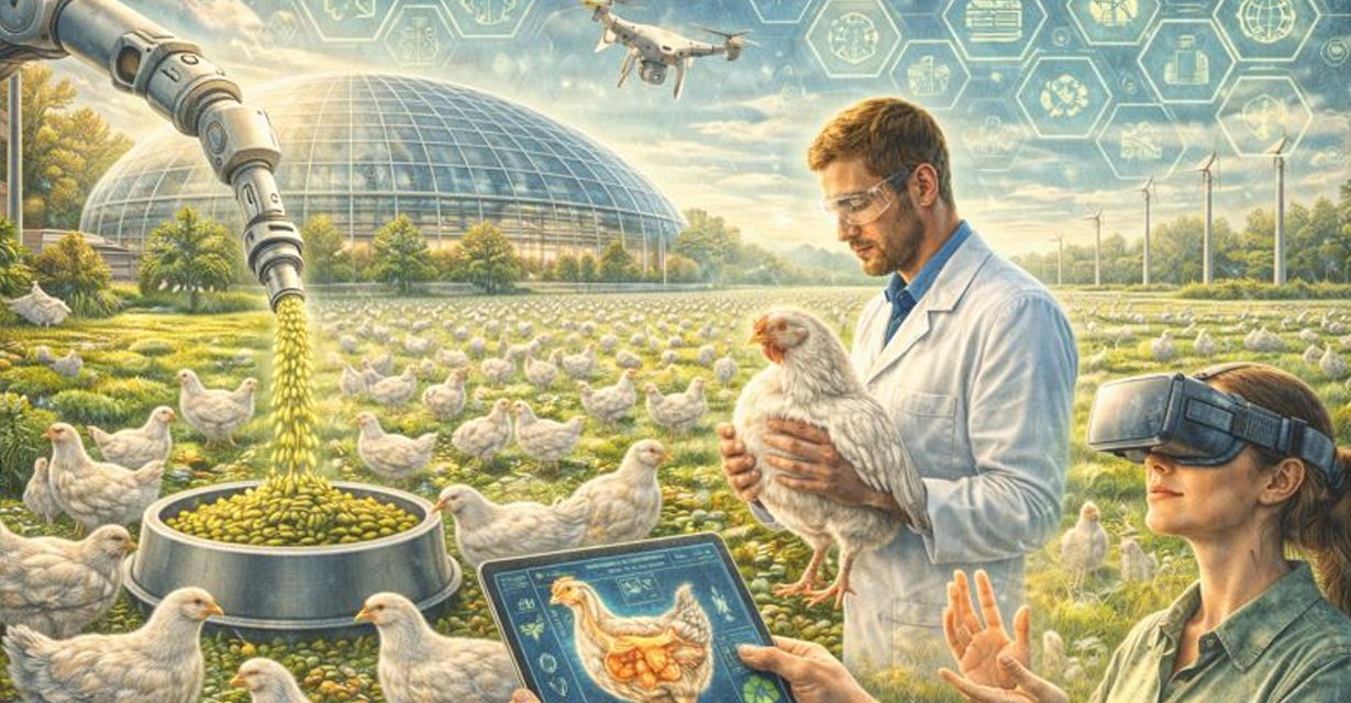 El futuro de las aves domésticas: tecnología, bienestar y sostenibilidad