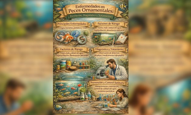 Enfermedades en peces ornamentales: prevención, diagnóstico y tratamiento