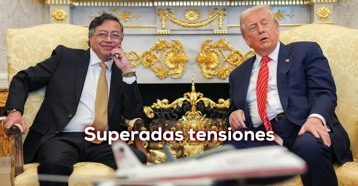 Trump–Petro , reunión cordial y distensiva