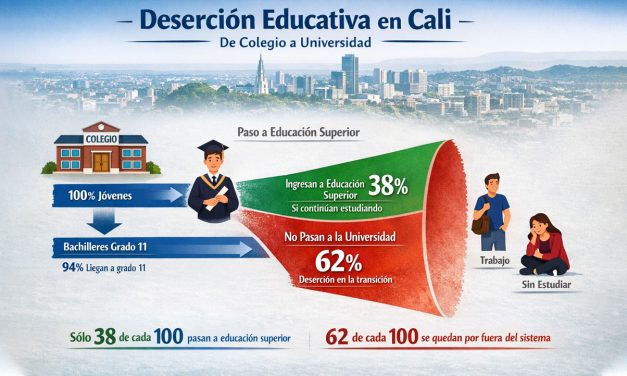 Cali pierde a seis de cada diez jóvenes antes de llegar a la universidad
