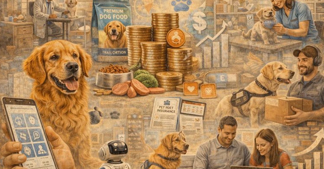 Economía y mercado alrededor del perro