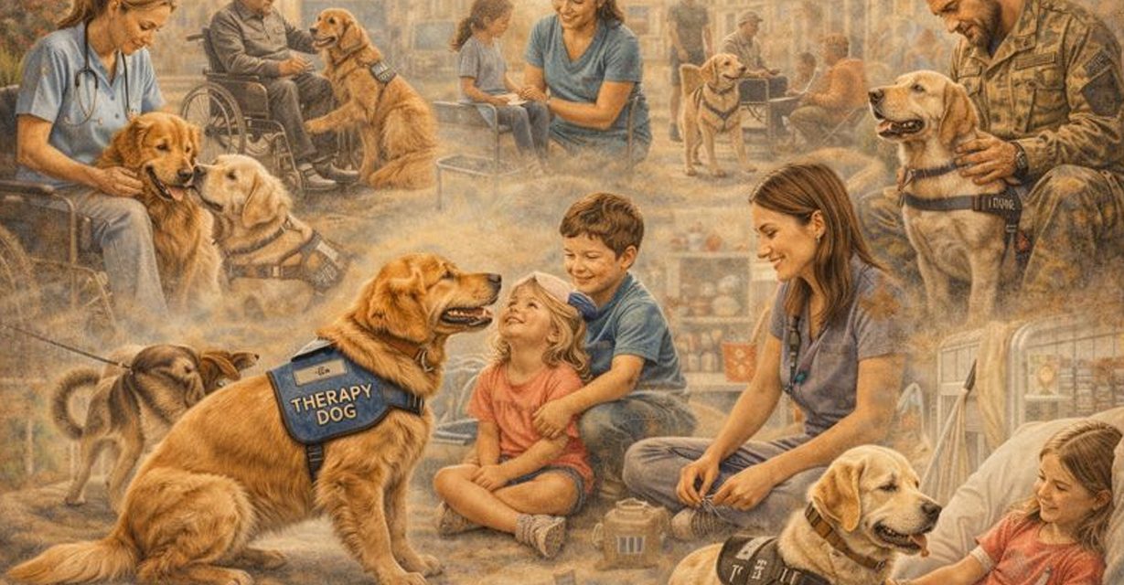 El perro como apoyo terapéutico y social