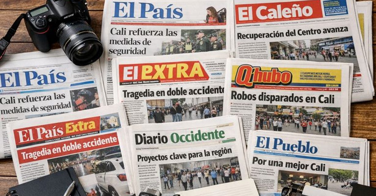 Principales diarios y medios de comunicación escritos de Cali