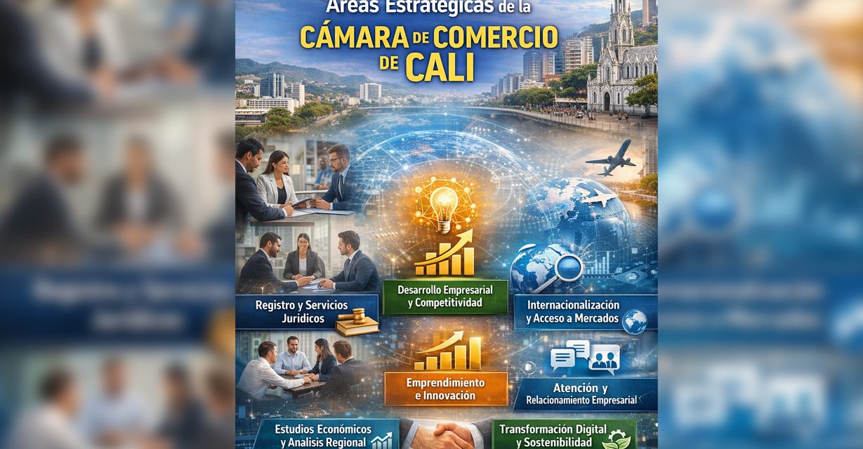 Informe Institucional: Áreas Estratégicas Actuales de la Cámara de Comercio de Cali