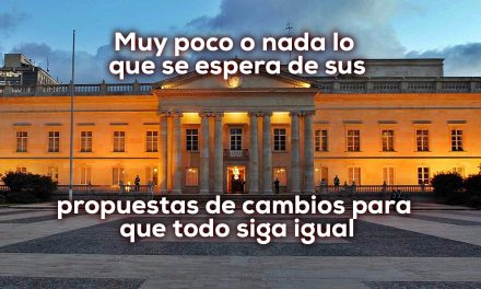 La oferta electoral de los candidatos a la presidencia de Colombia