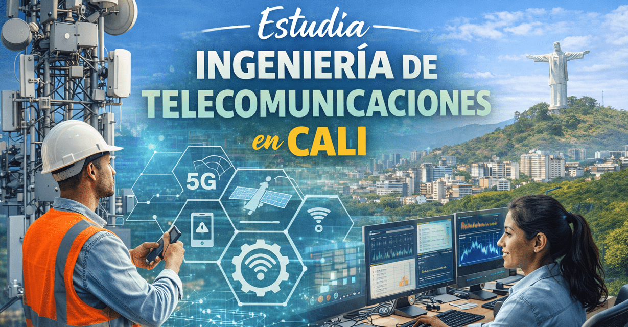 Ingeniería de Telecomunicaciones en Cali: la carrera que conecta la ciudad con el mundo