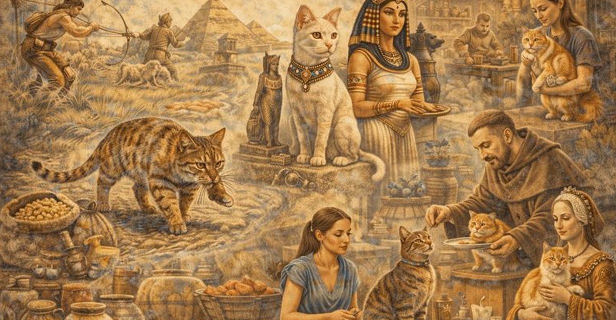 El gato en la historia: de cazador doméstico a compañero humano