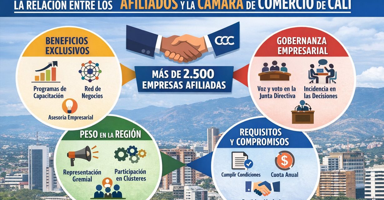 Afiliados y Cámara de Comercio de Cali: una alianza empresarial que impulsa el desarrollo regional