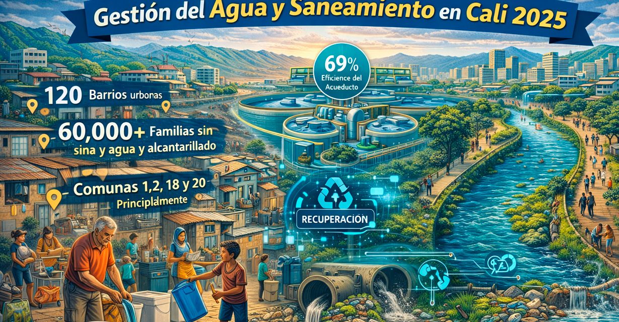 Gestión del agua y saneamiento en Cali 2025