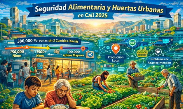 Seguridad alimentaria y huertas urbanas en Cali 2025 Diagnóstico del acceso a alimentos, población vulnerable y producción local sostenible
