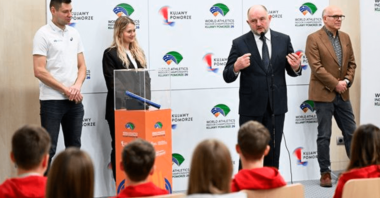 Presentan las medallas oficiales del Mundial Indoor de Atletismo Kujawy Pomorze 2026