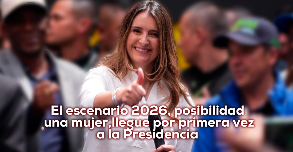 ¿Primera mujer presidenta en Colombia?