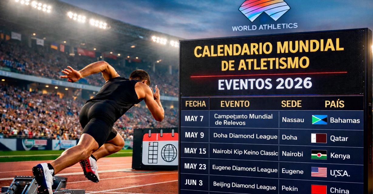 World Athletics consolida su calendario mundial de competencias de atletismo