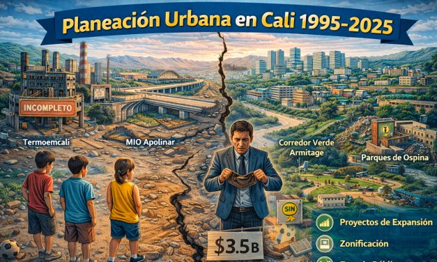Planeación urbana en Cali 1995–2025