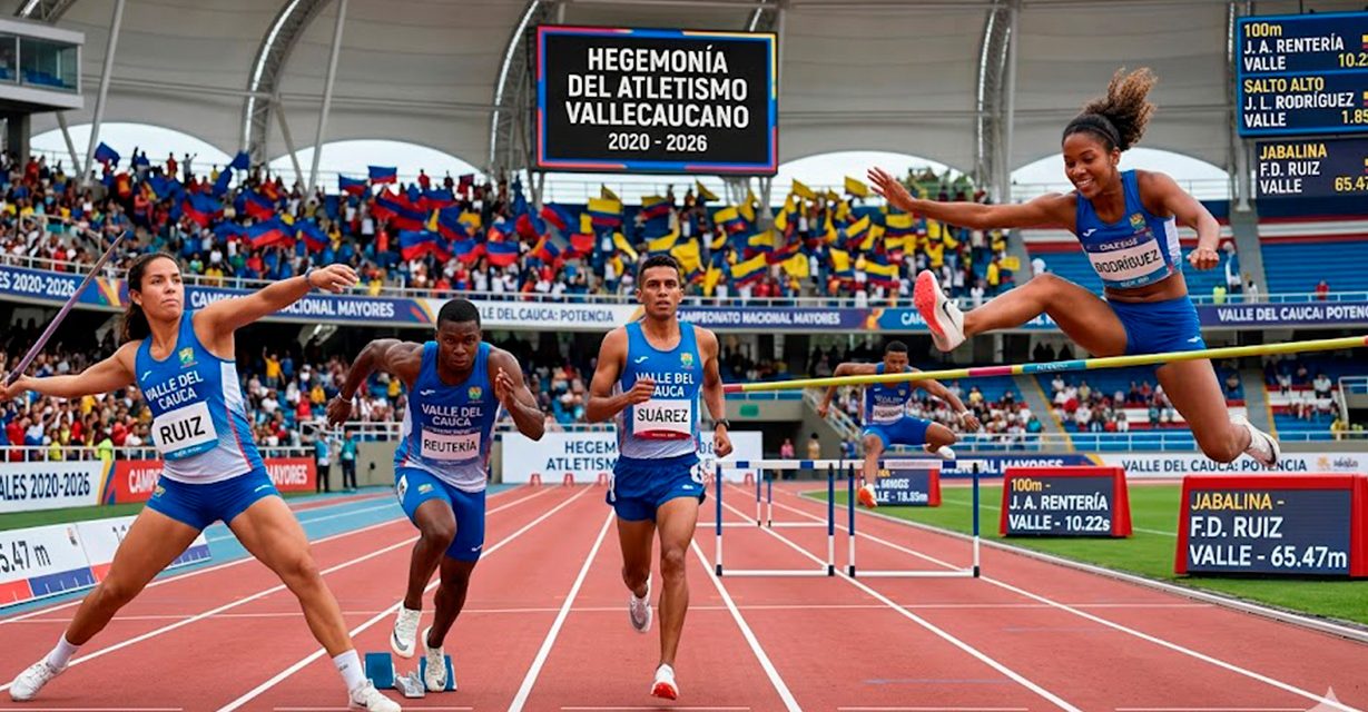 Valle del Cauca: El poderío del atletismo regional 2020-2026