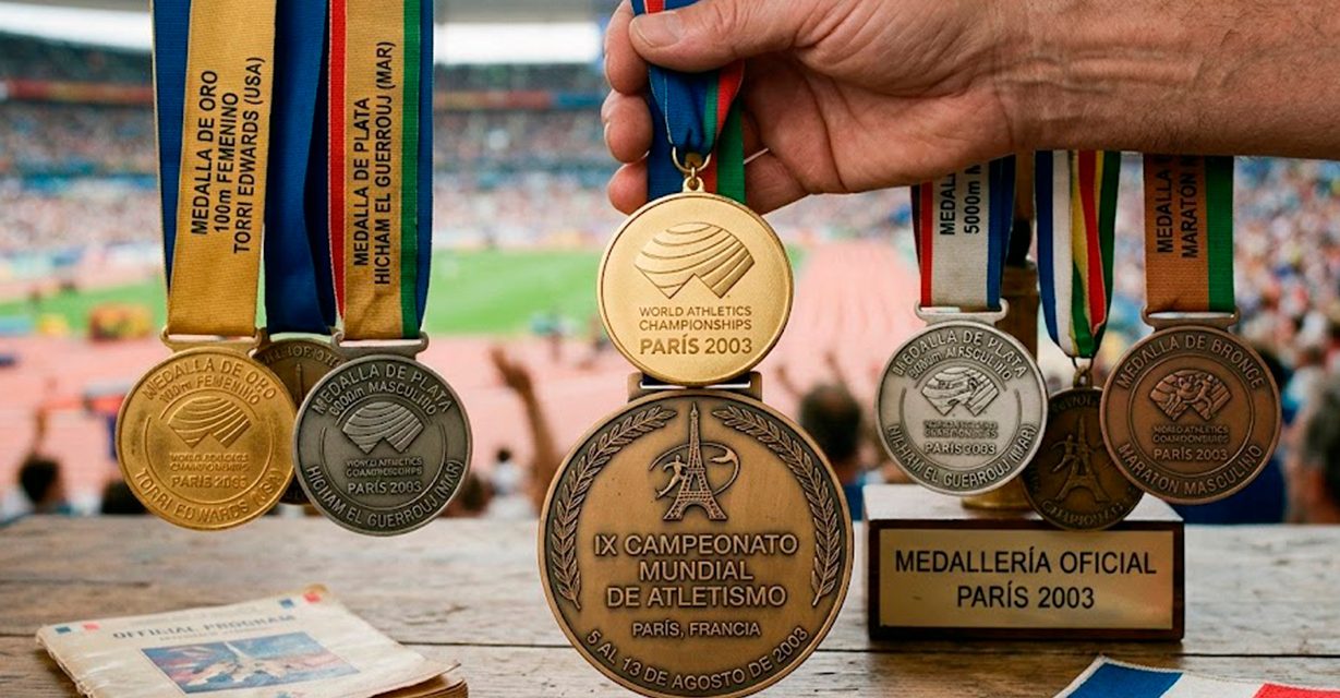París 2003: El Mundial donde Bolt no fue el protagonista