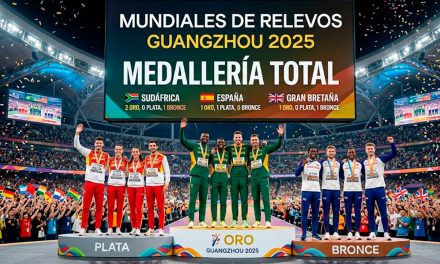 Guangzhou 2025: Sudáfrica y España dominan el cronómetro mundial
