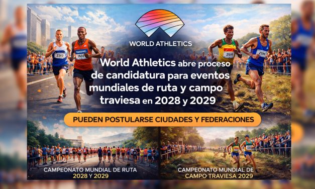 World Athletics abre proceso de candidatura para organizar eventos mundiales de ruta y campo traviesa en 2028 y 2029