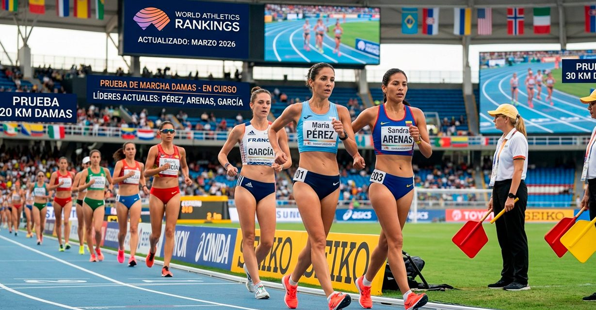 Ranking Mundial: Prueba de 20 km Marcha