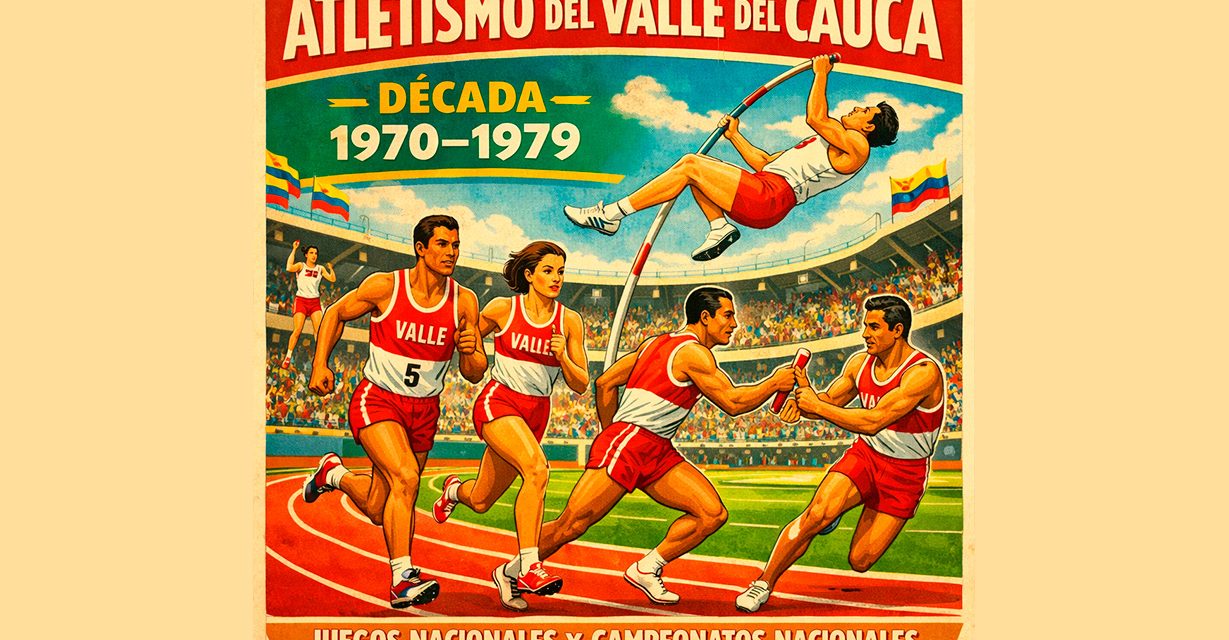 Atletismo del Valle del Cauca (1970–1979): una década de consolidación nacional