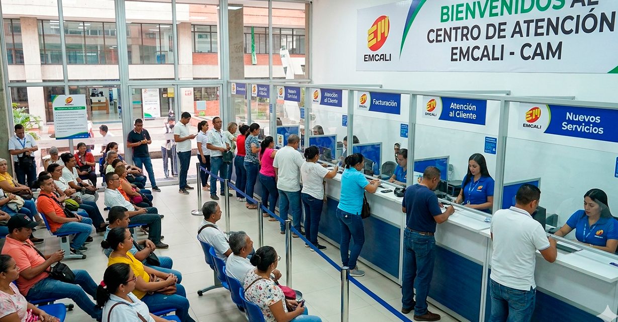EMCALI recibe el reporte del usuario por tres canales