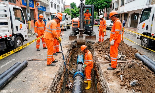 EMCALI ejecuta la reparación o el mantenimiento en campo