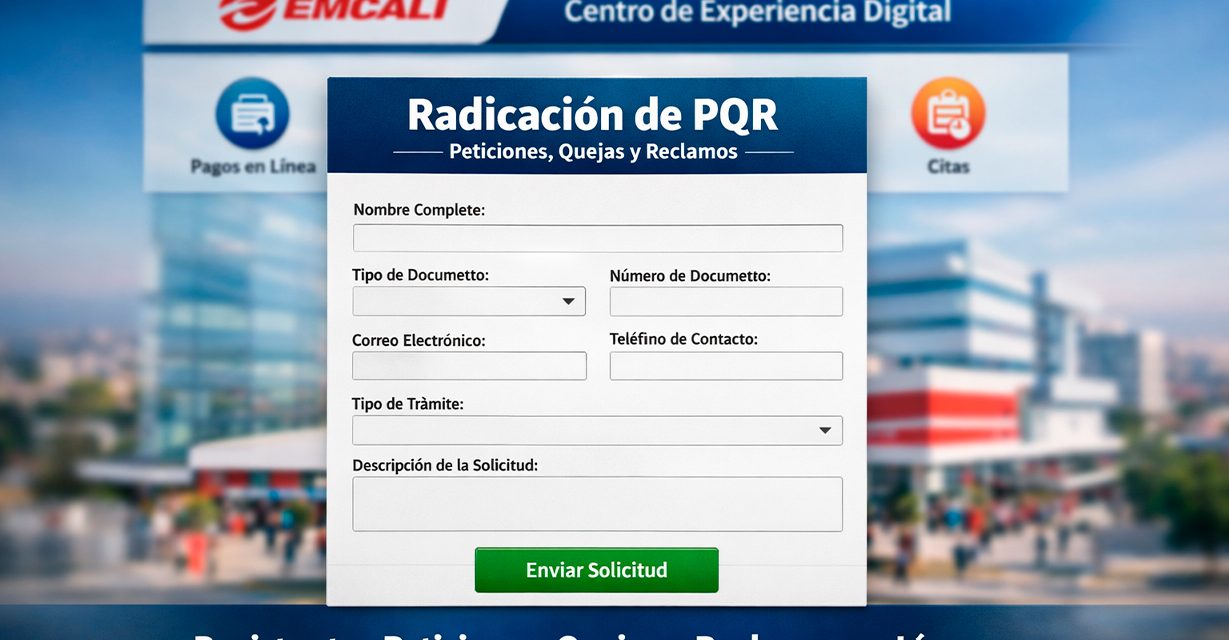 EMCALI registra cada solicitud en su sistema de atención