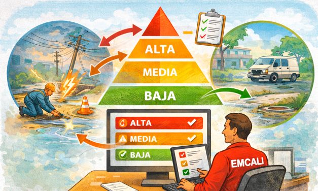 Emcali prioriza los casos según urgencia e impacto en el servicio
